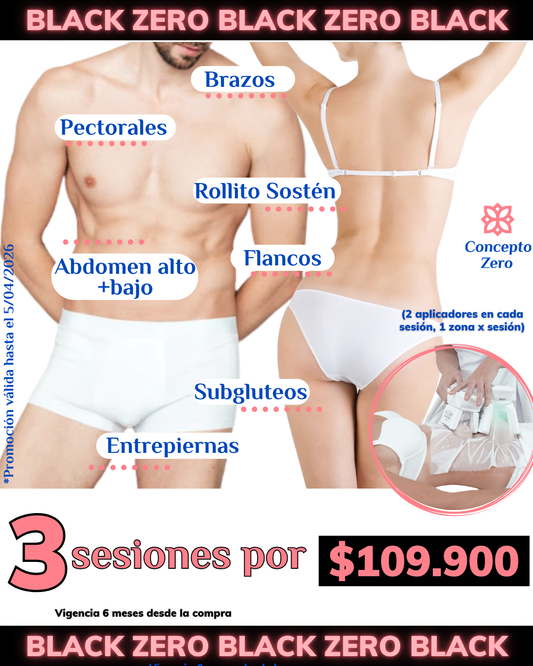 🔥 BLACK SALE 🔥 - 3 SESIONES DE CRIOLIPOLISIS