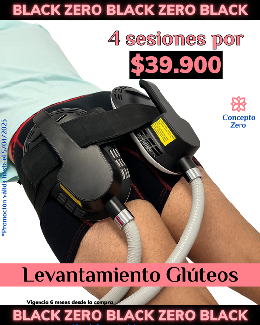 🔥 BLACK SALE 🔥 - 4 SESIONES DE LEVANTAMIENTO GLÚTEOS