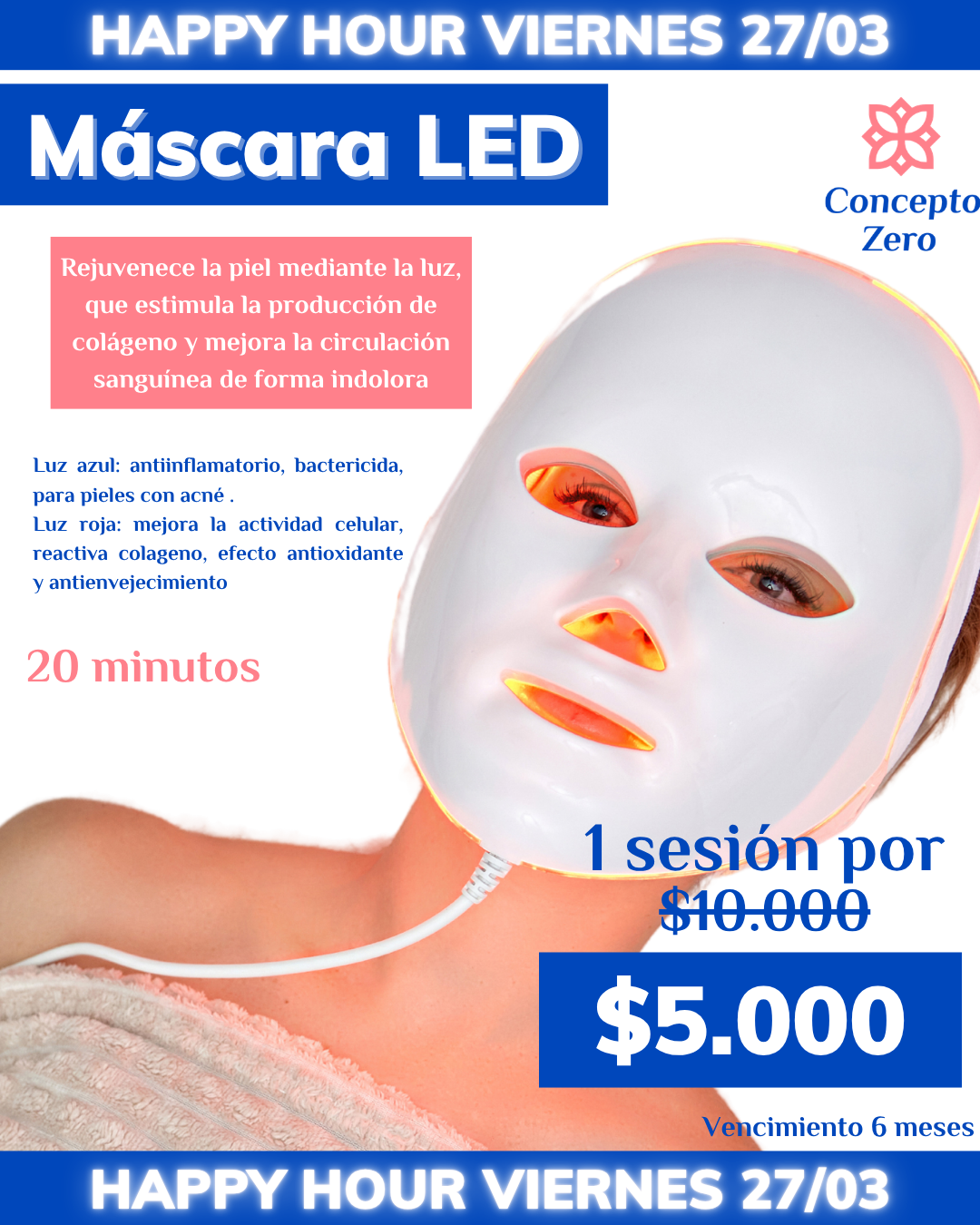 HAPPY HOUR - MASCARA LED