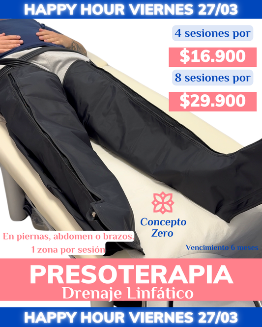 HAPPY HOUR - PRESOTERAPIA