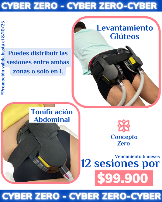 ¡Cyber Zero! Tonificación Abdomen y/o Gluteos
